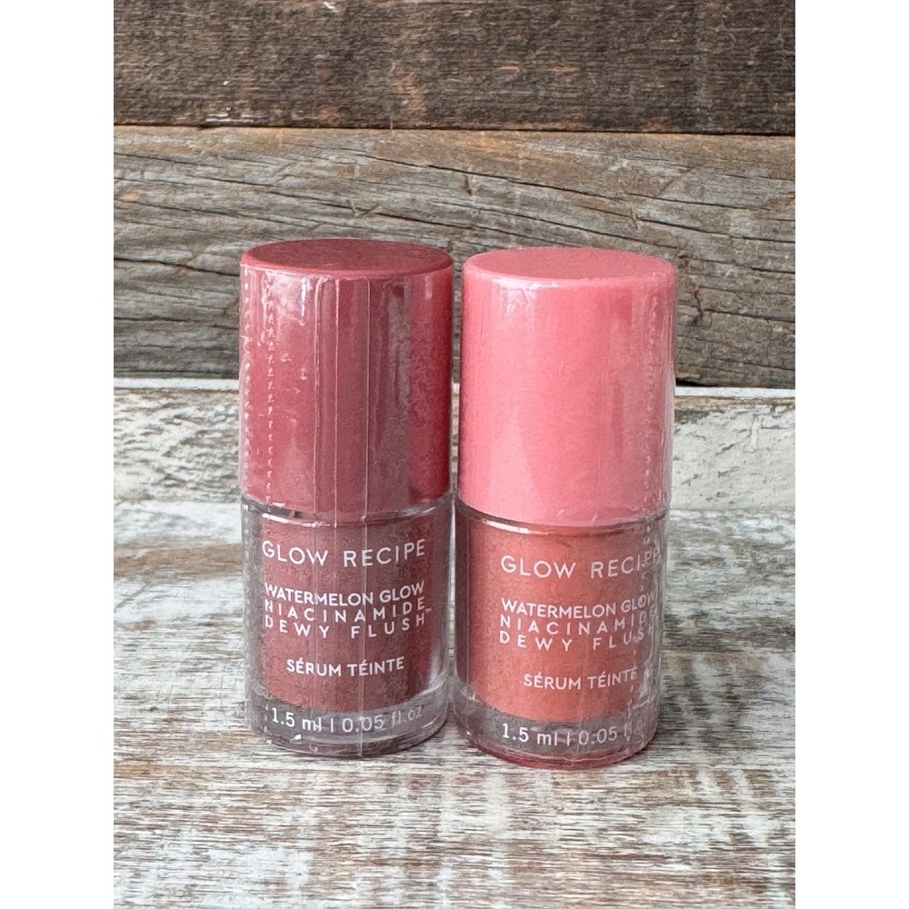 2x Glow Recipe Watermelon Dewy Flush 1.5ml | Skin‎ Glow | MSRP = $38